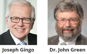 Joseph Gingo and Dr. John Green